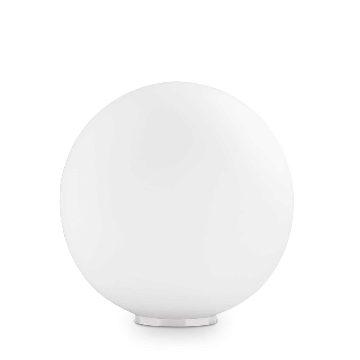Mapa Modern White Glass Table Lamp - 40cm Diameter