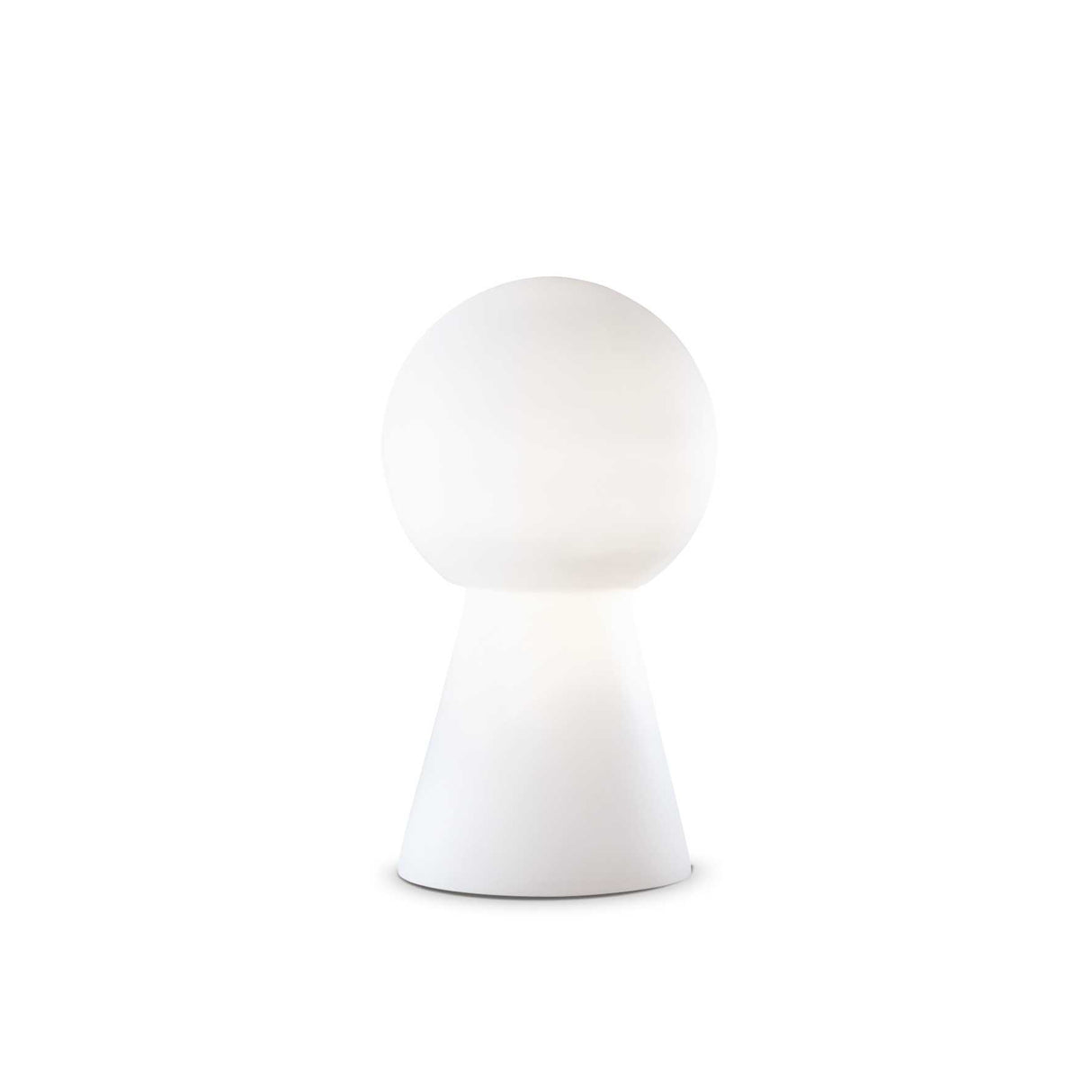 Modern Elegance: Medium White Birillo Table Lamp