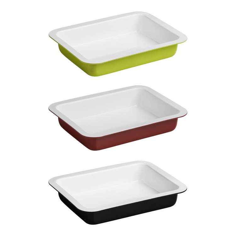 Ecocook Lime Green Roasting Dish