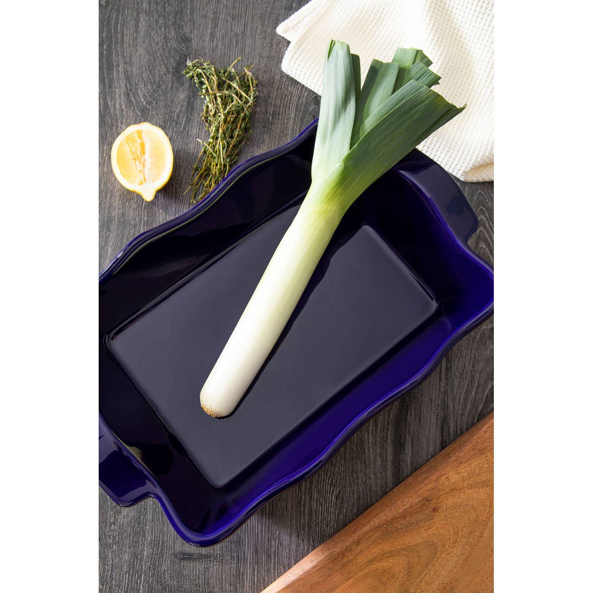 Modern Retro Large Casserole Dish