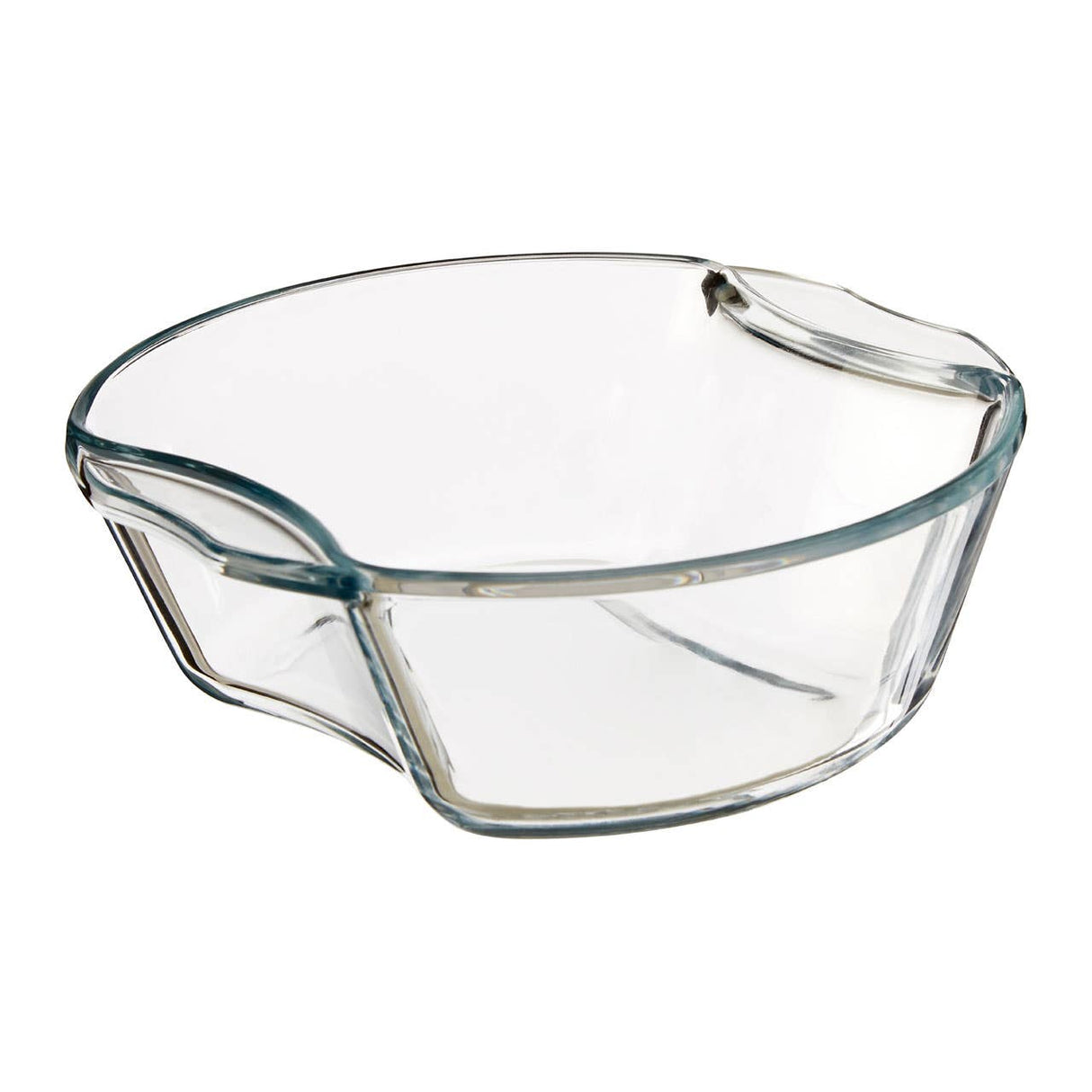 Small Round Glass Casserole Dish