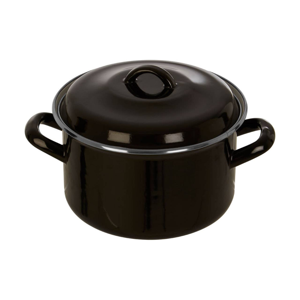 Porter Small Black Casserole Dish