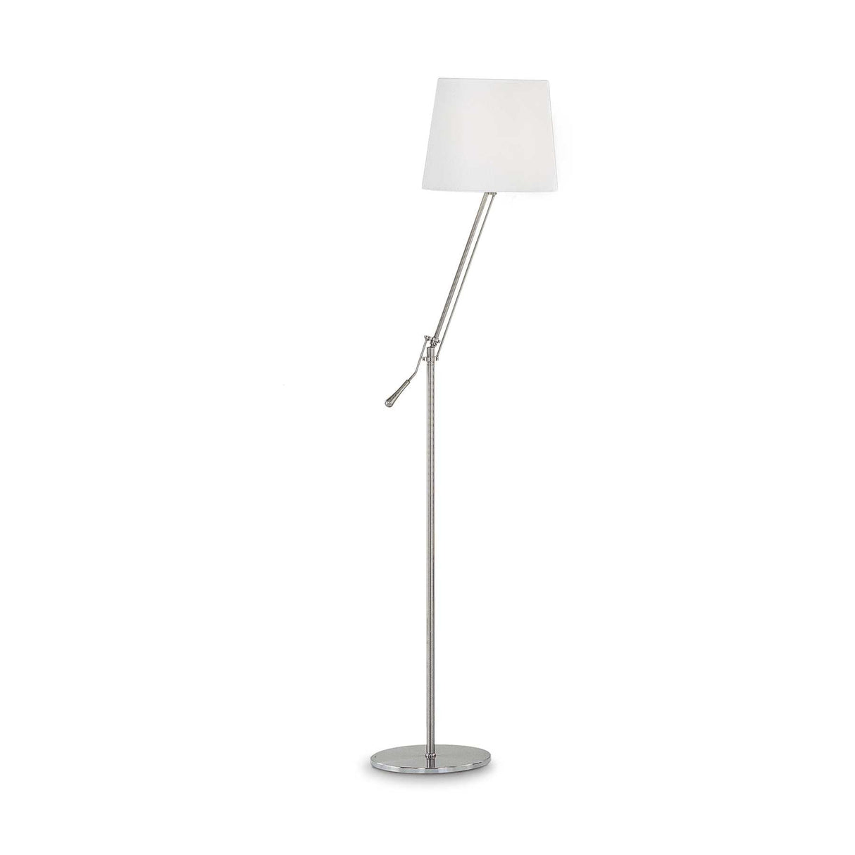 Sleek Modern Regol Single Post Light in White