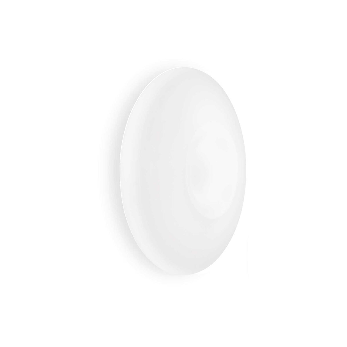 Contemporary White Flush Mount Ceiling or Wall Light