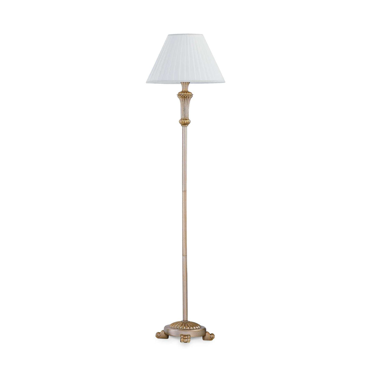 Elegant Dora Classic Floor Lamp with Traditional Shade