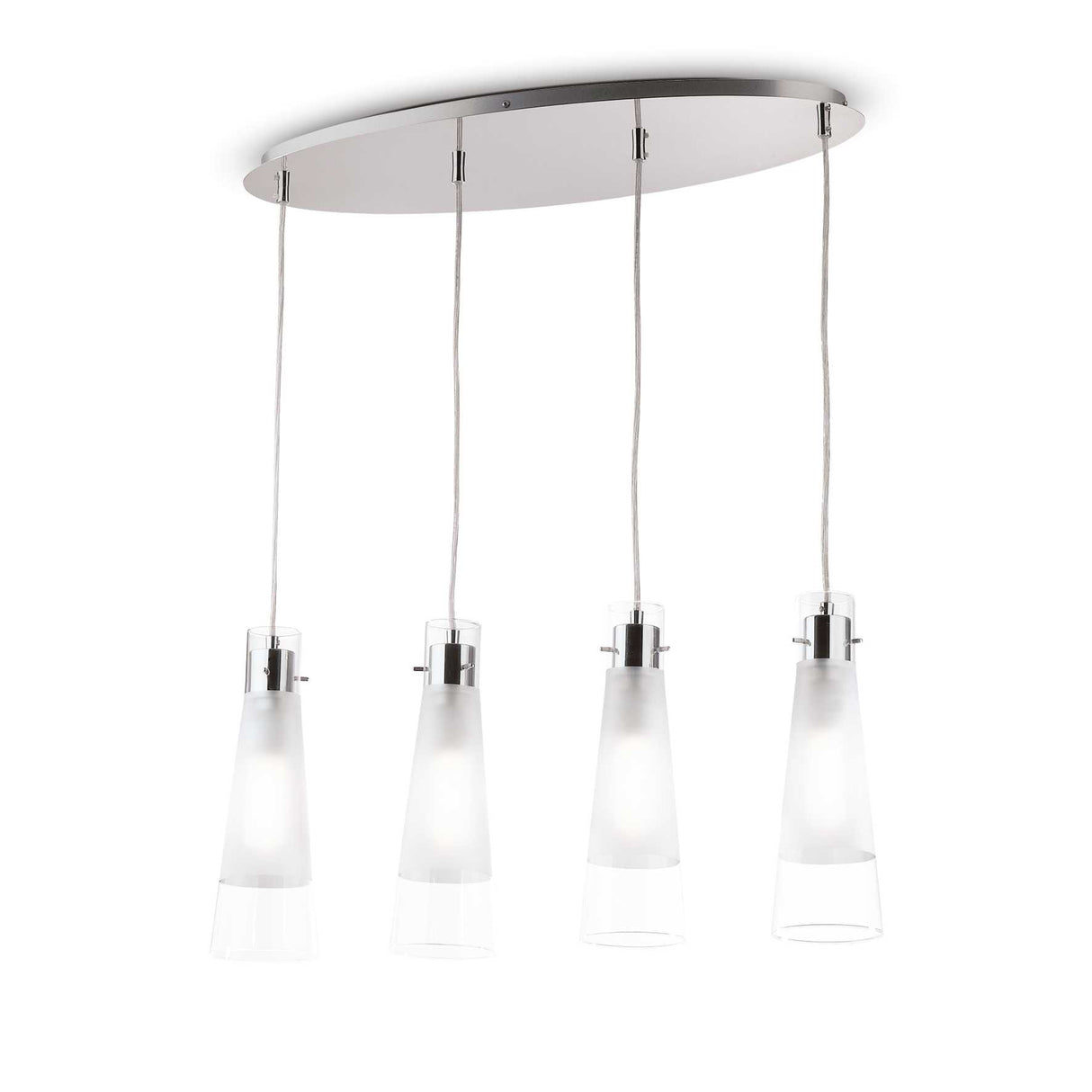 Kuky Modern Elegance 4-Light Pendant Fixture