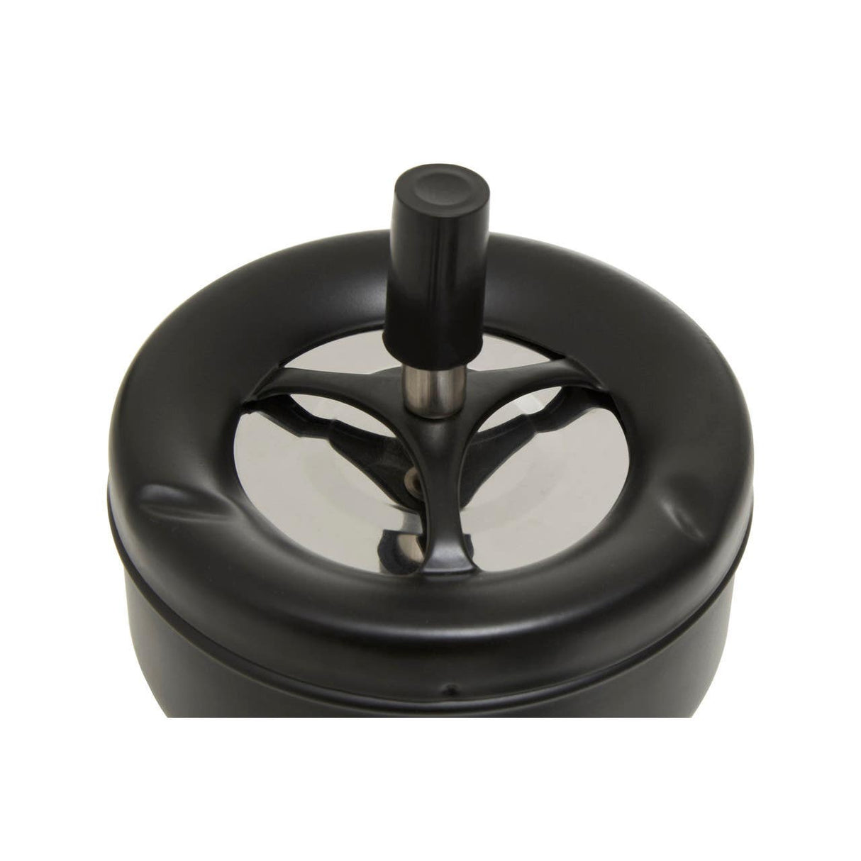 Medium Black Spinning Ashtray