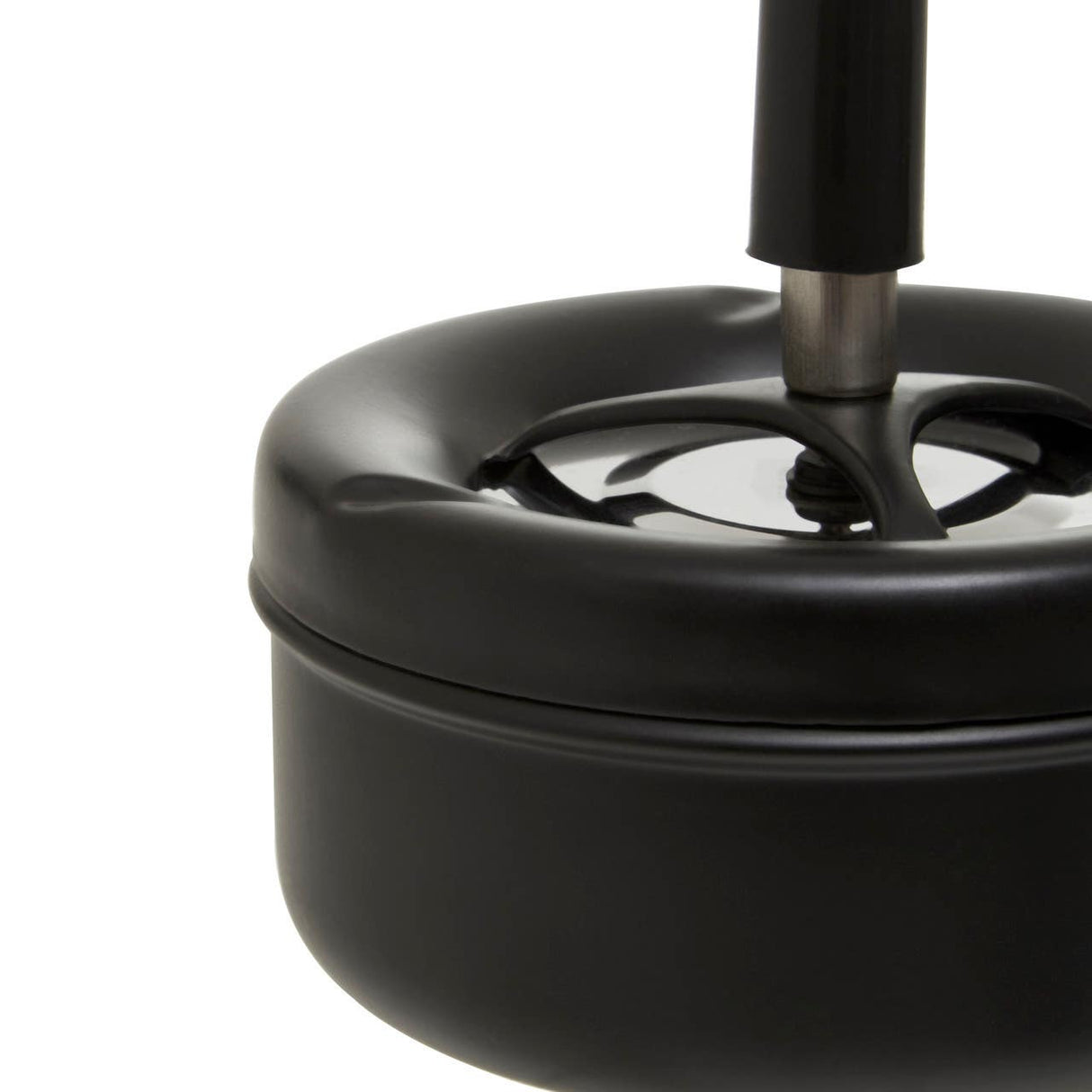 Medium Black Spinning Ashtray