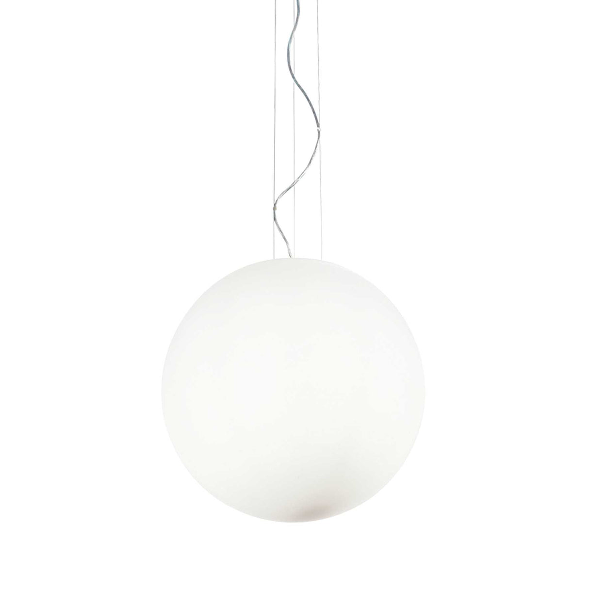 Luminous Elegance: Mapa White Pendant Light D50