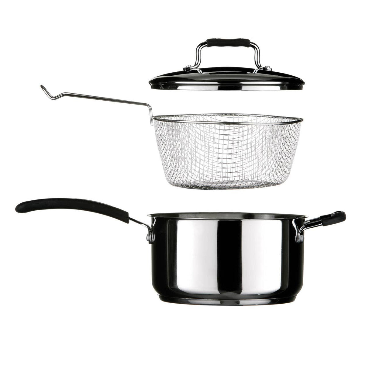 Tenzo S Ii Series Chip Pan With Glass Lid