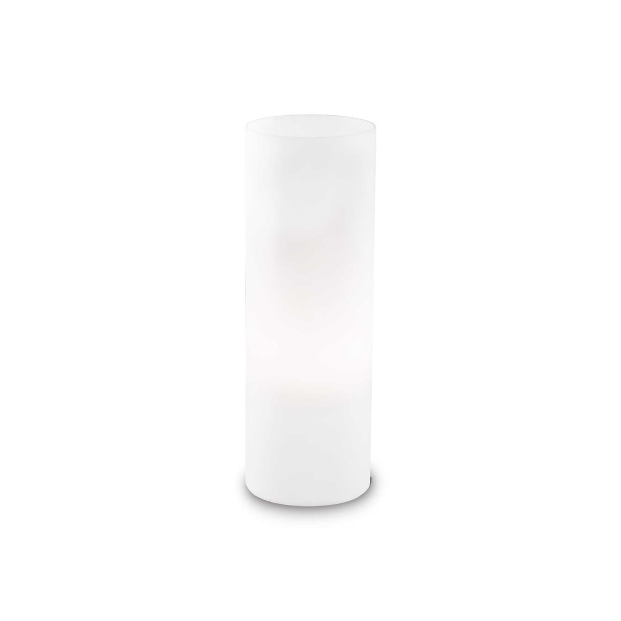 Edo Modern White Cylindrical Table Lamp