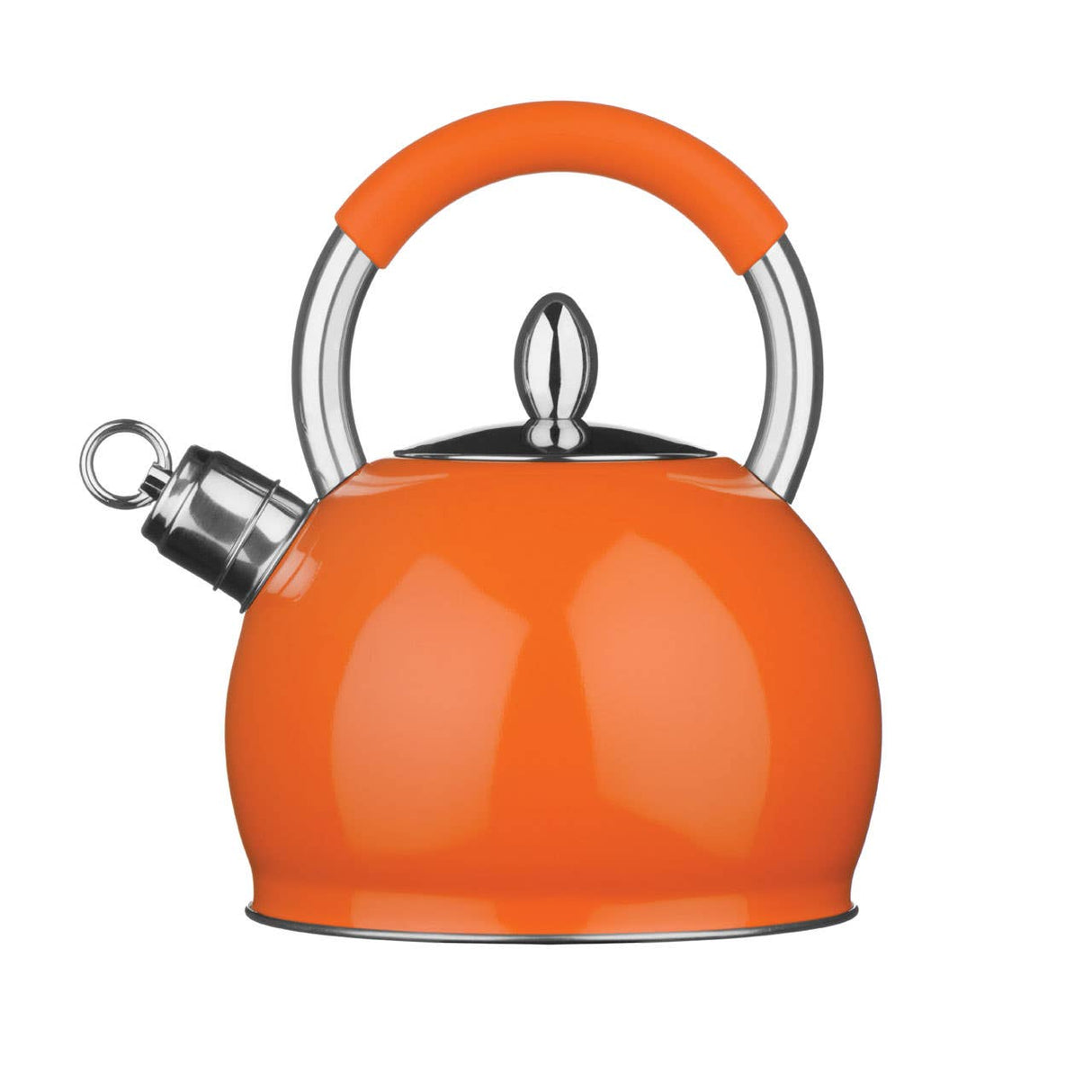 Orange 2400ml Whistling Kettle