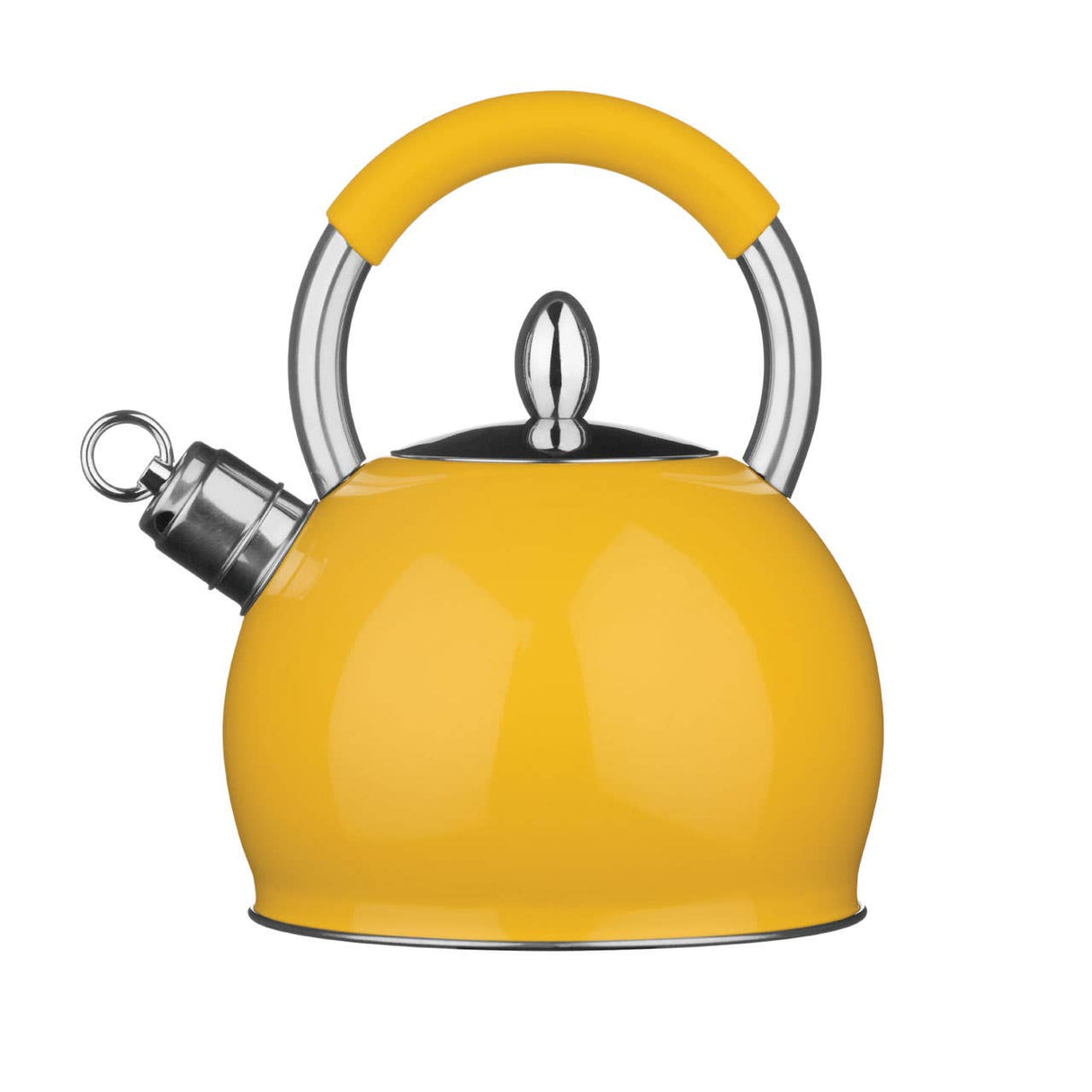 Yellow 2400ml Whistling Kettle