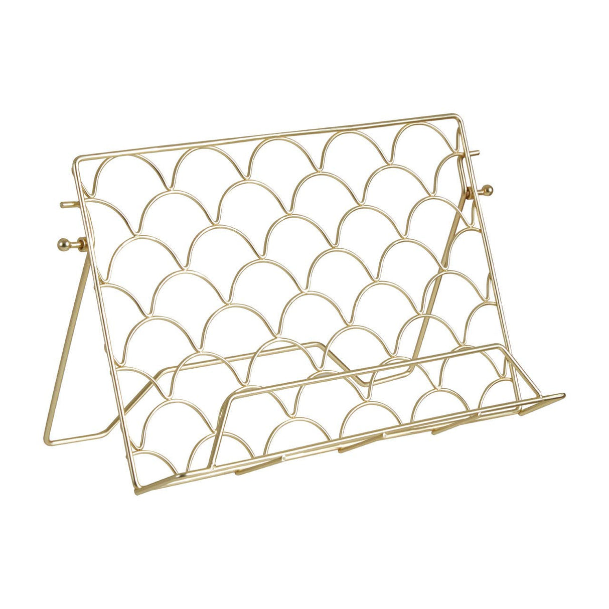 Vertex Deco Matte Gold Cook Book Stand