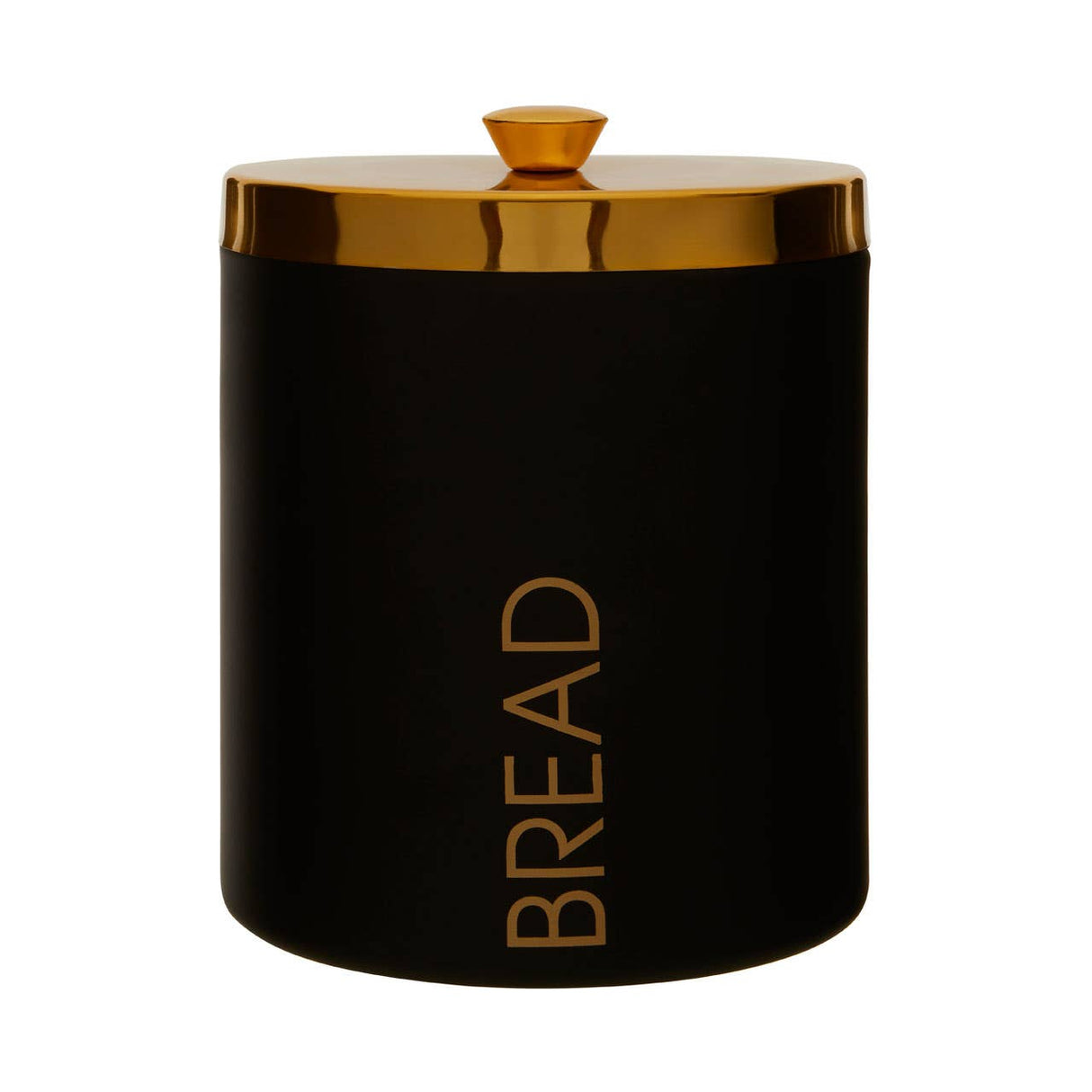 Liberty Black Enamel Finish Bread Bin