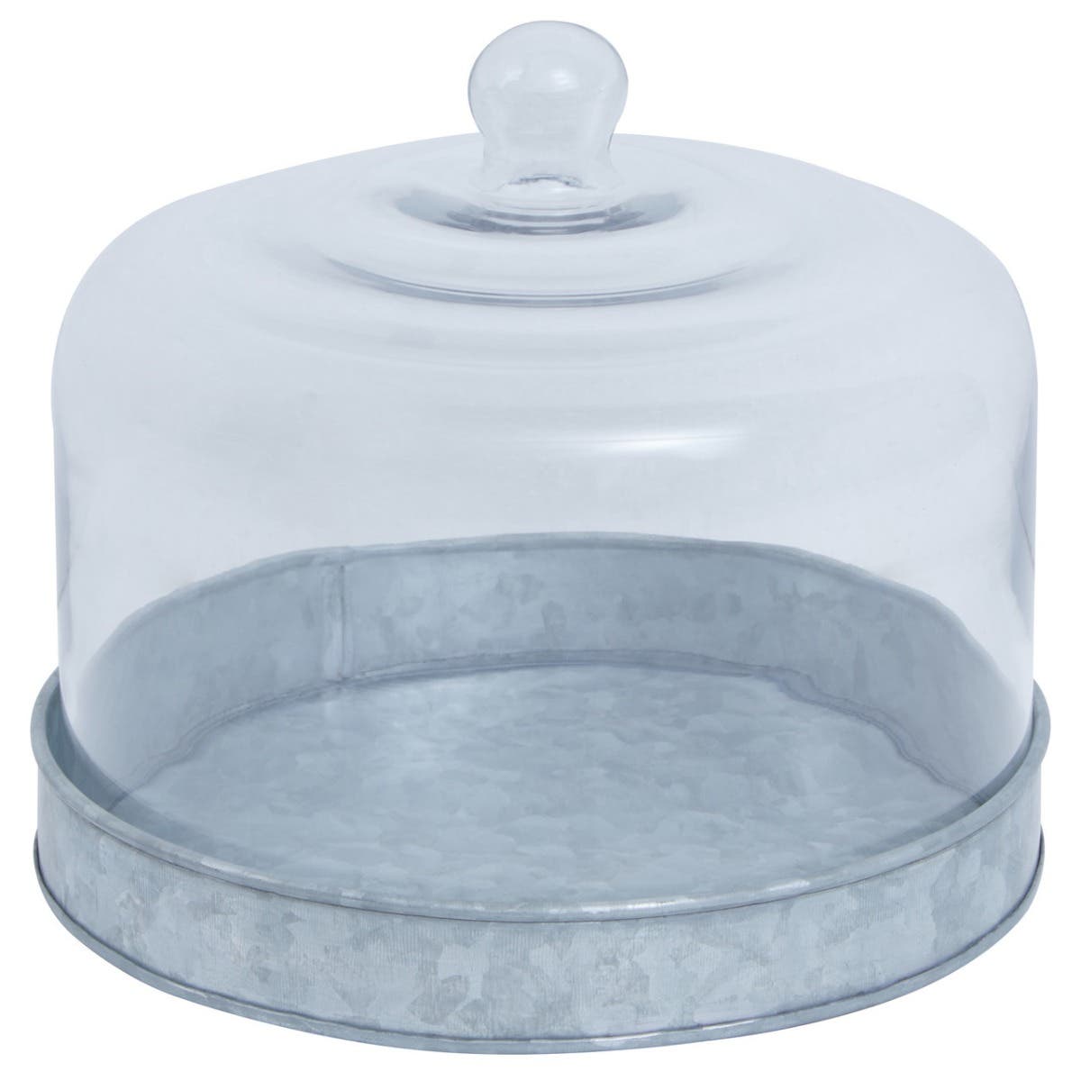Drummond Cake Plate With Glass Cover