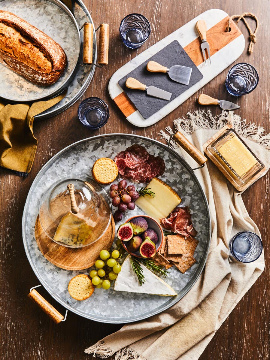 Drummond Three Piece Round Tray