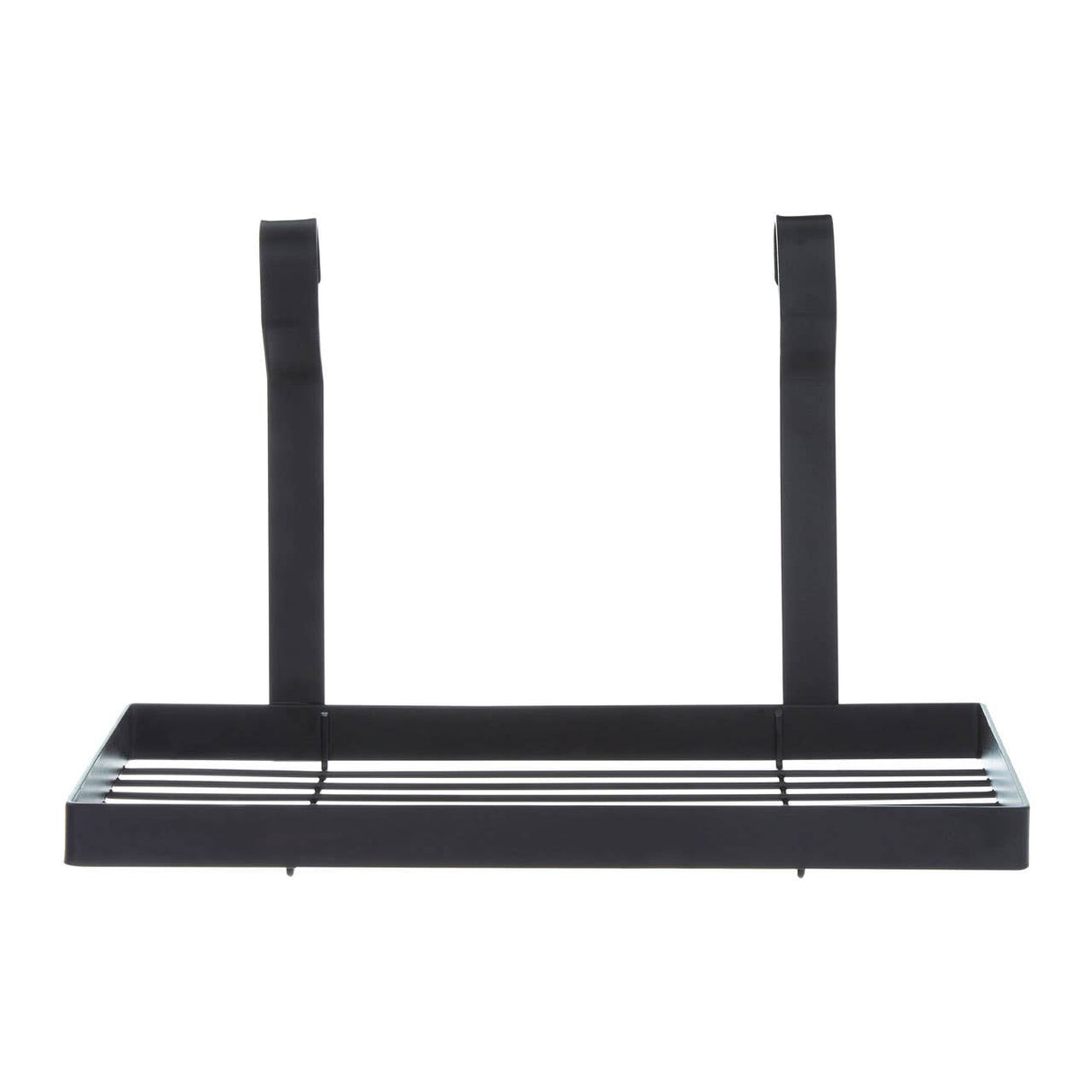 Sorello Matte Black Single Shelf Storage Rack