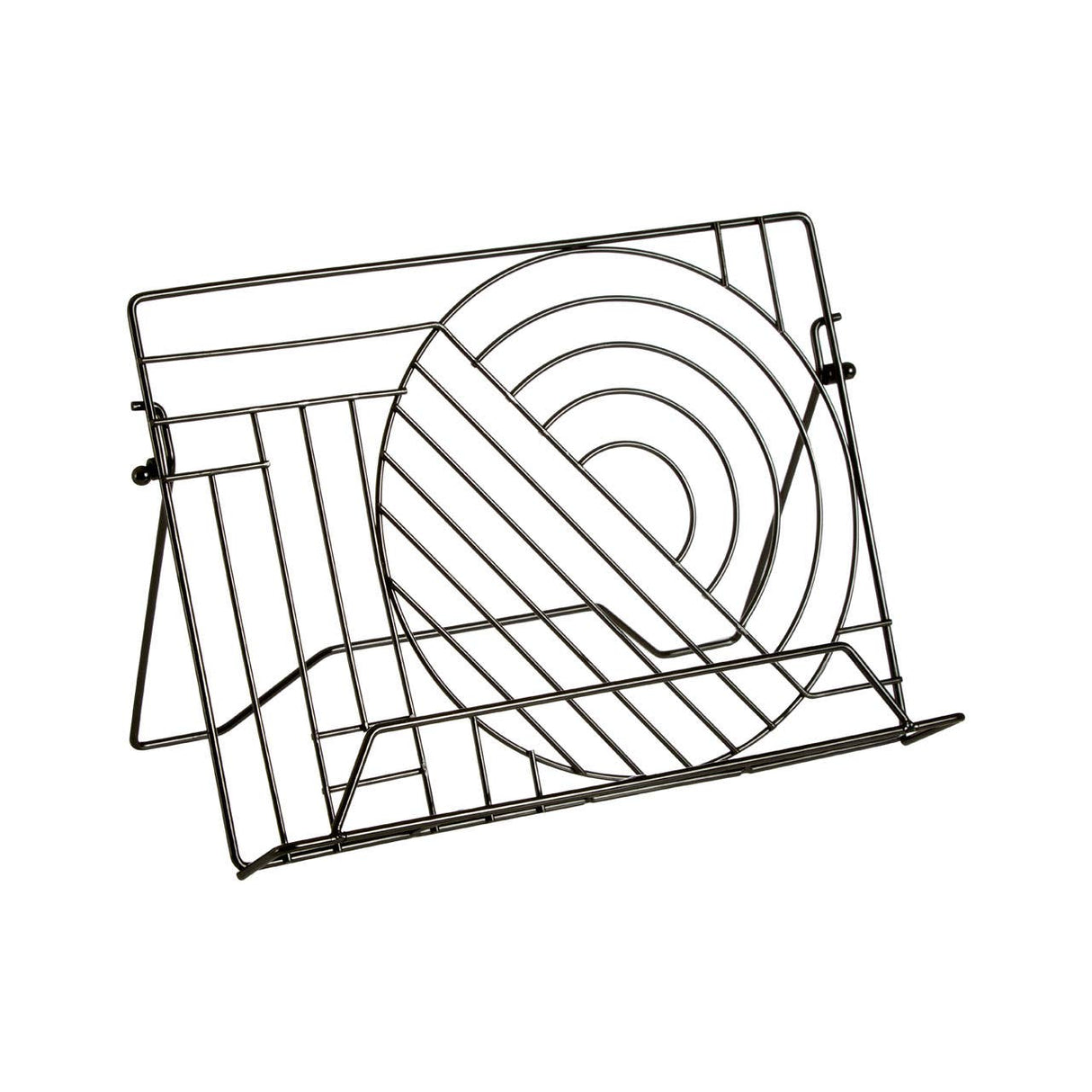 Vertex Black Nickel Finish Cook Book Stand