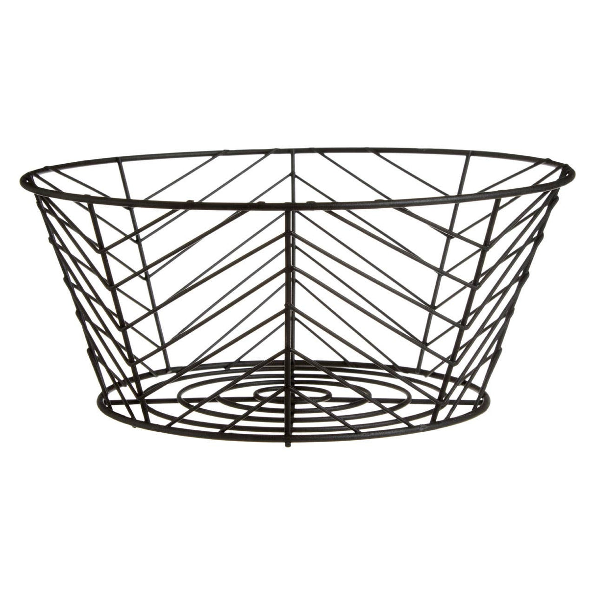 Vertex Black Powder Coat Fruit Basket
