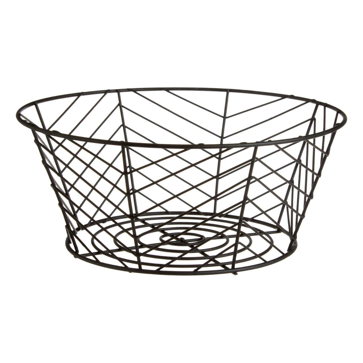 Vertex Black Powder Coat Fruit Basket
