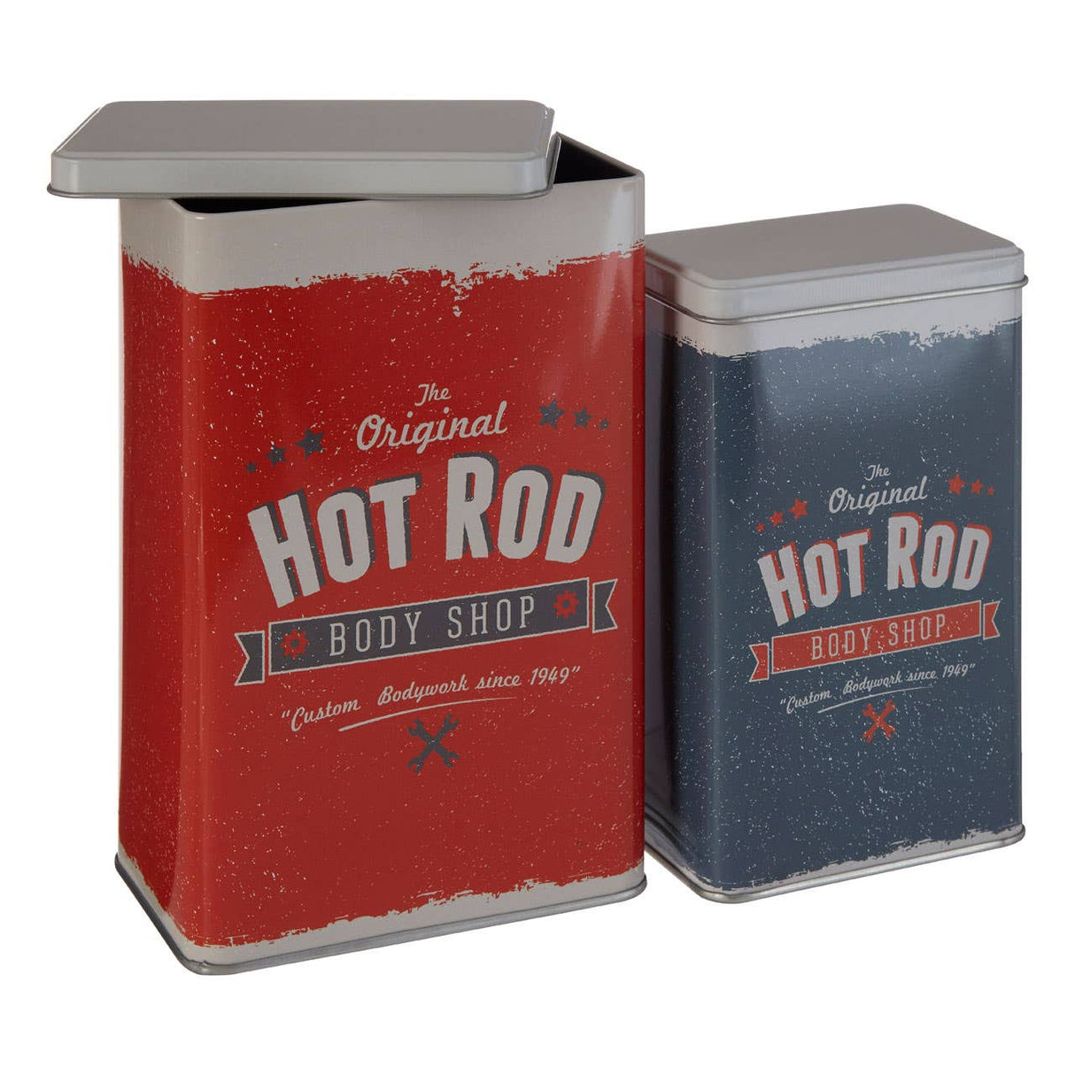 Hot Rod Storage Canisters - Set of 2