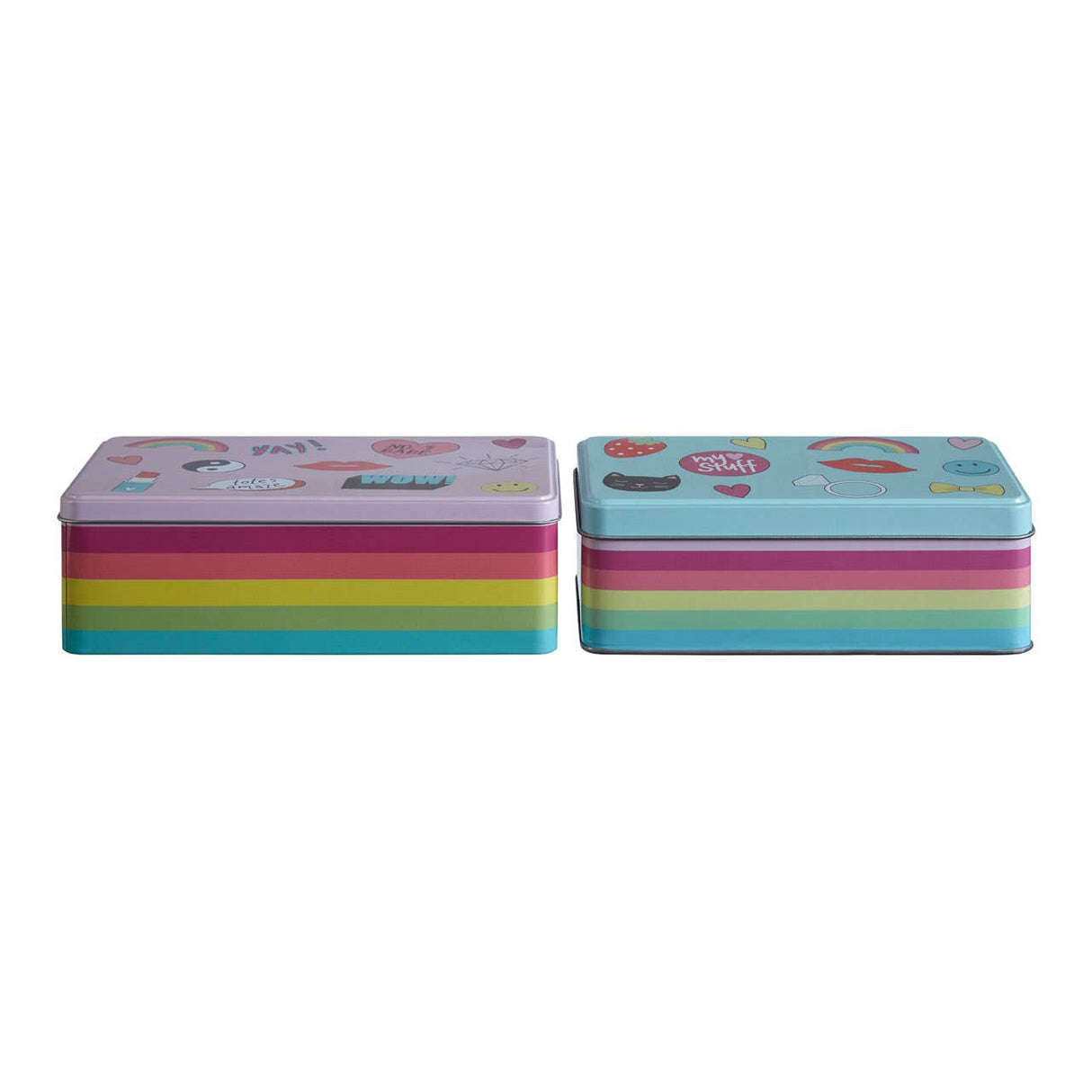 Fun Times Storage Tins - Set of 2