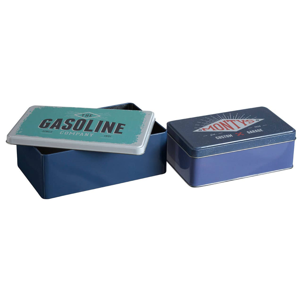 Hot Rod Storage Tins - Set of 2