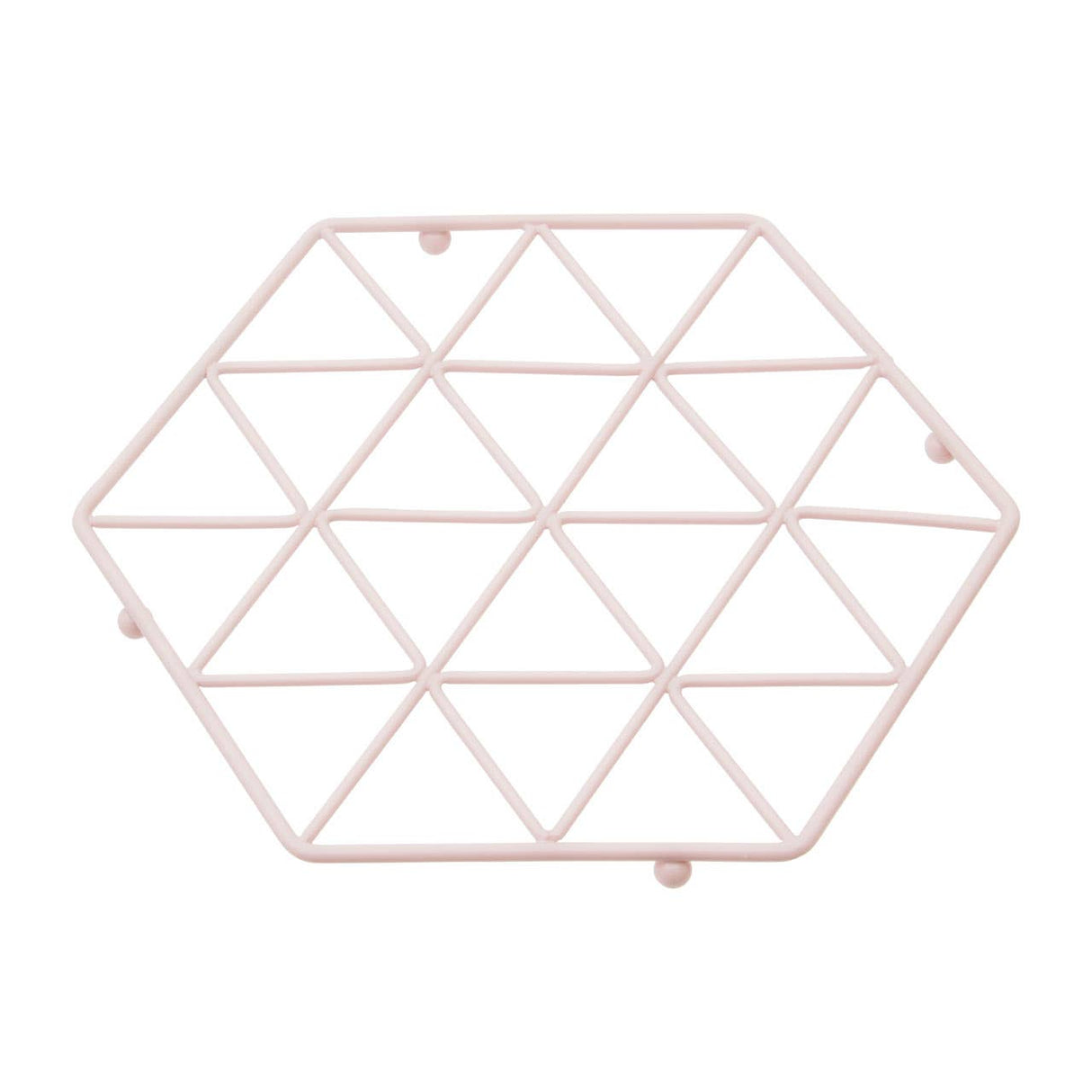 Vertex Pink Finish Trivet
