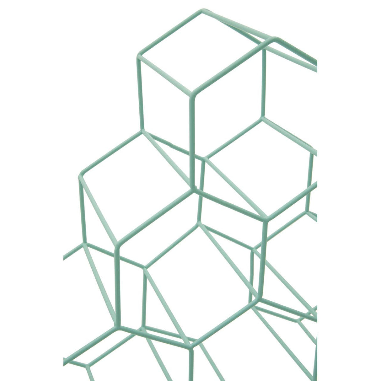 Vertex 6 Bottles Green Finish Wine Rack