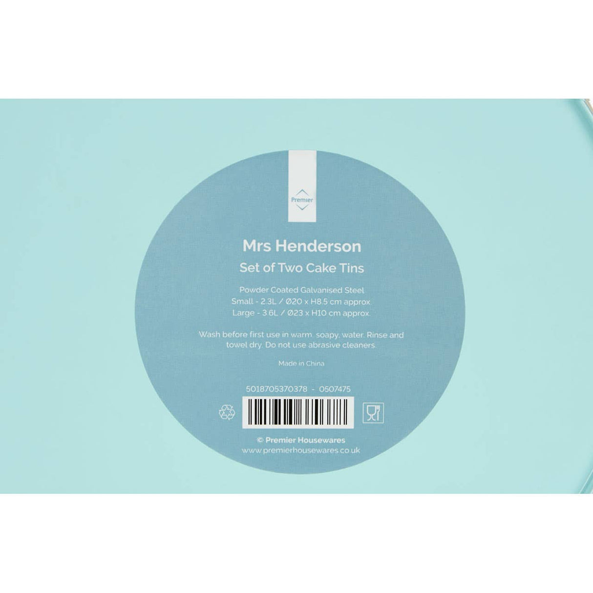 Mrs Henderson Round Cake Tins