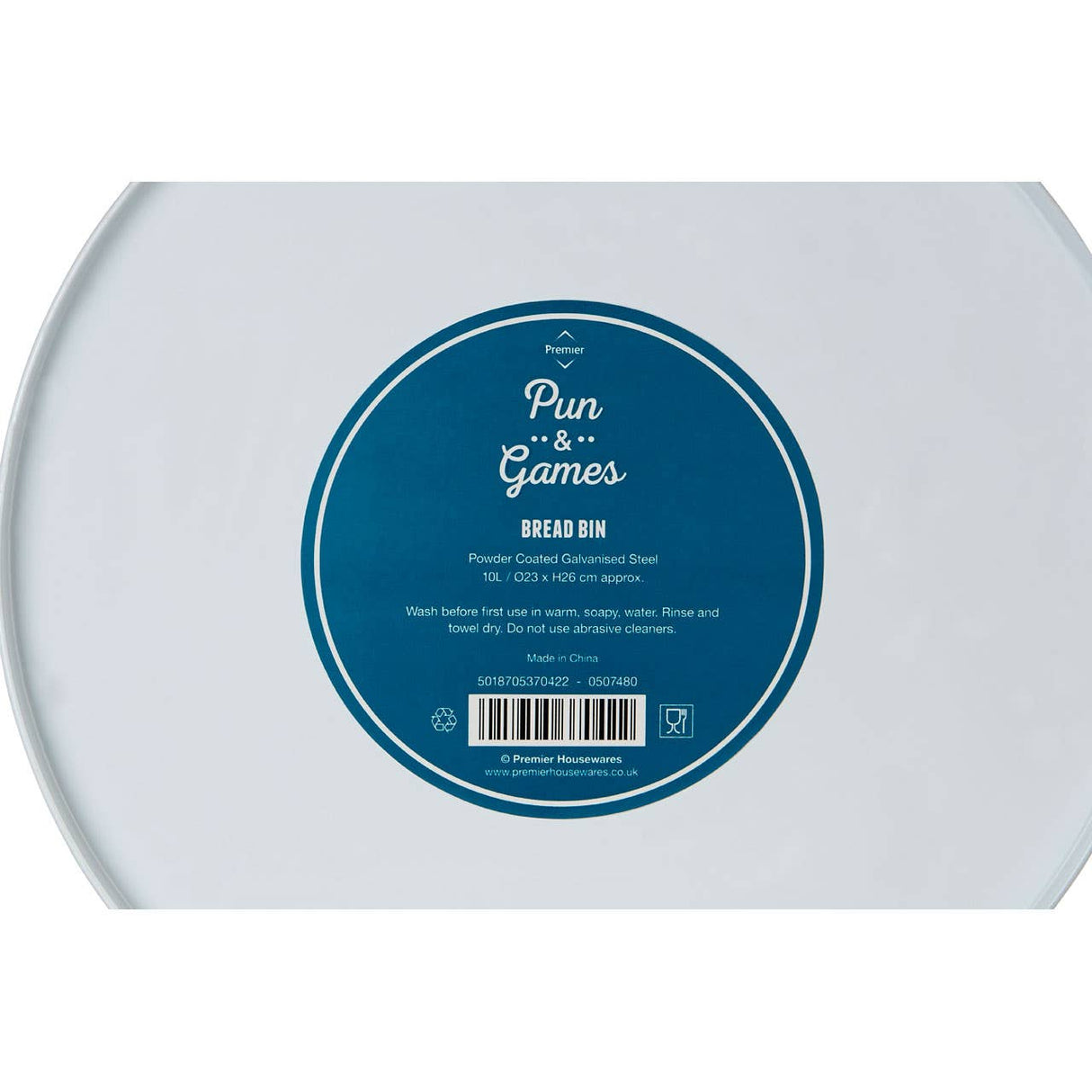 Pun & Games Bread Bin