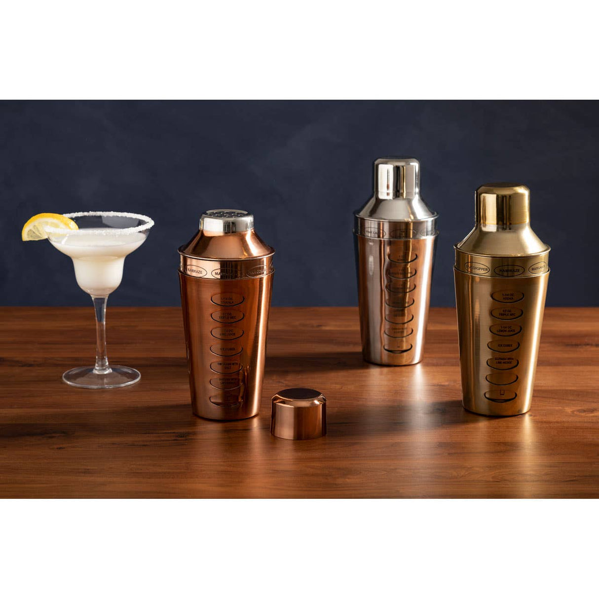Recipe Silver Cocktail Shaker