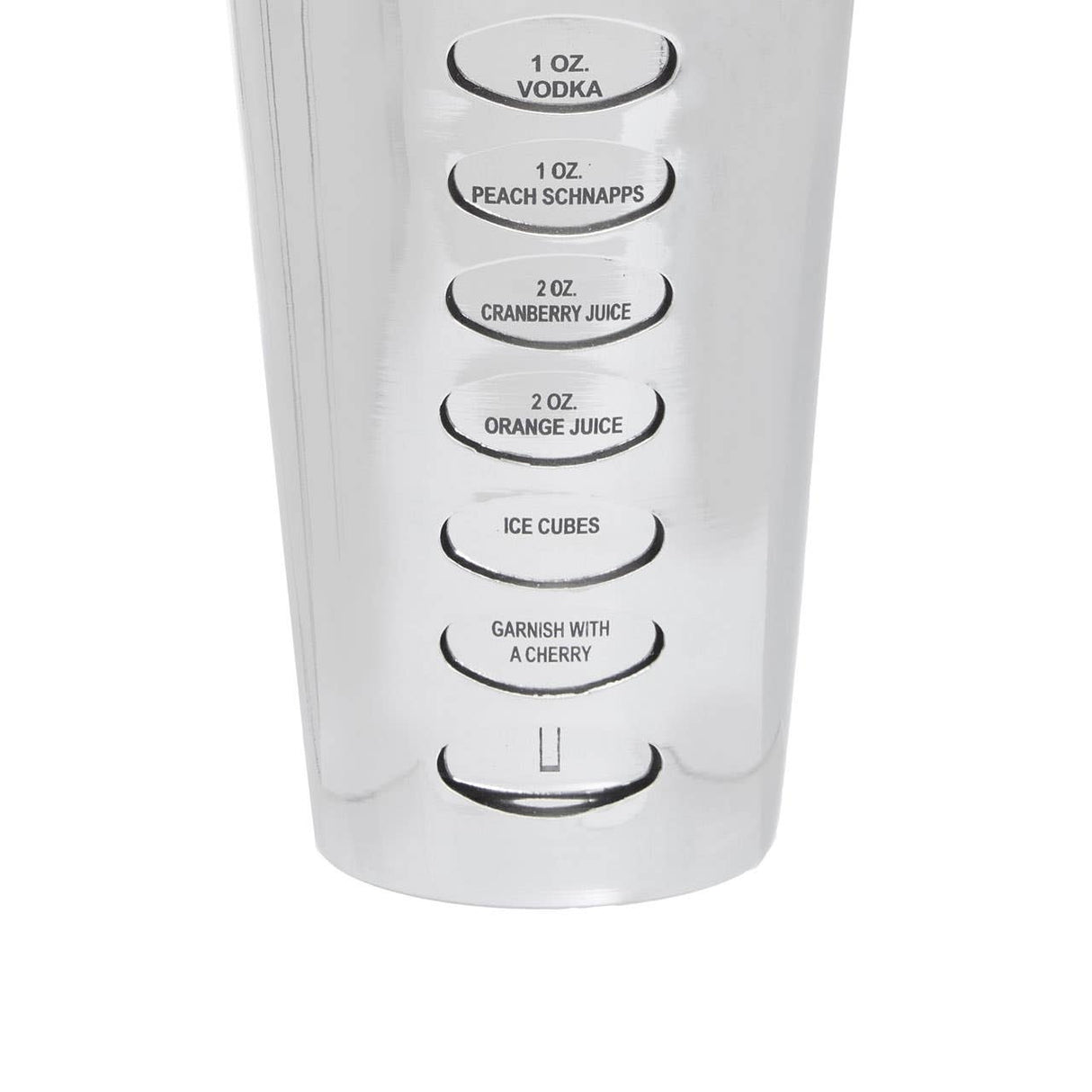 Recipe Silver Cocktail Shaker