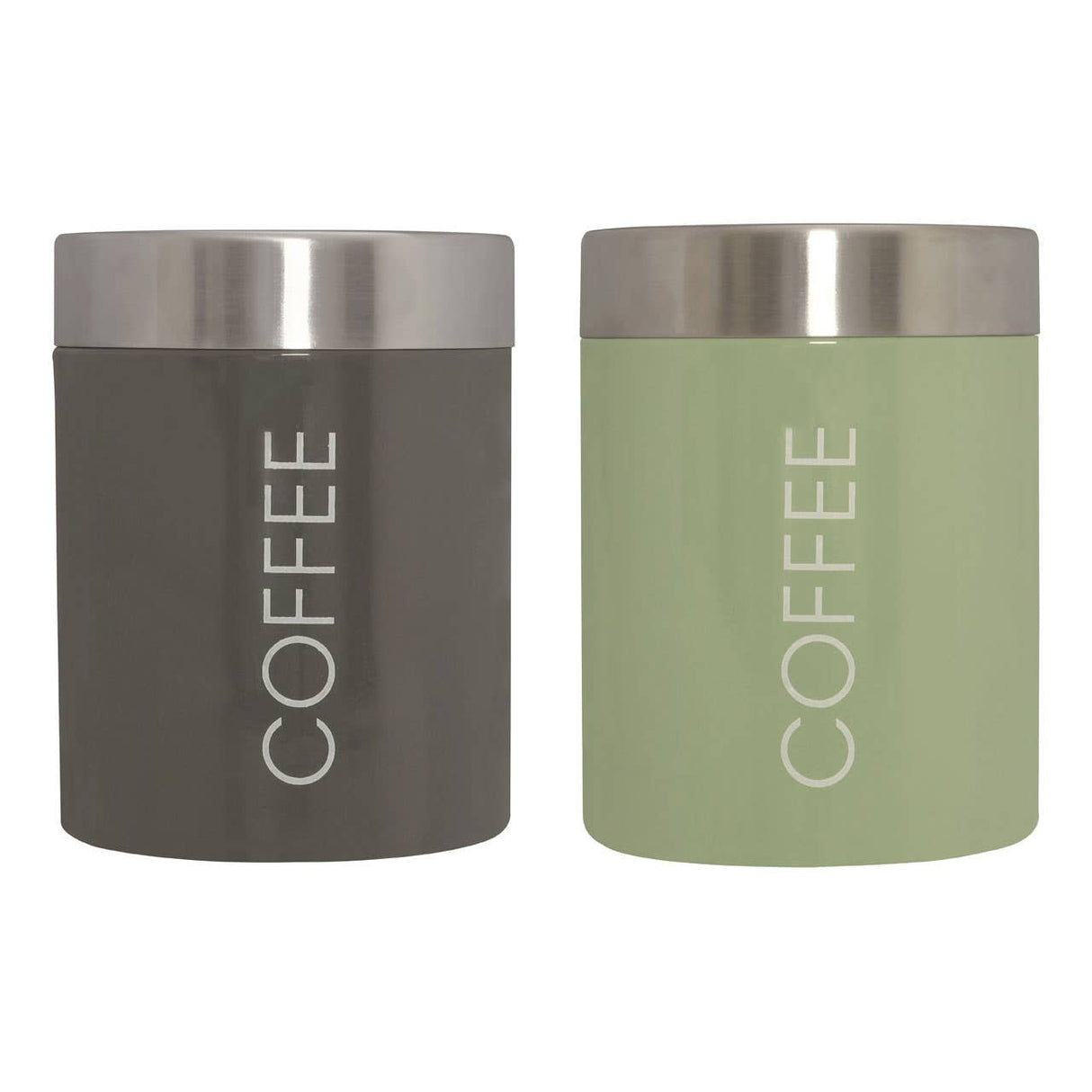 Liberty Pistachio Enamel Coffee Canister
