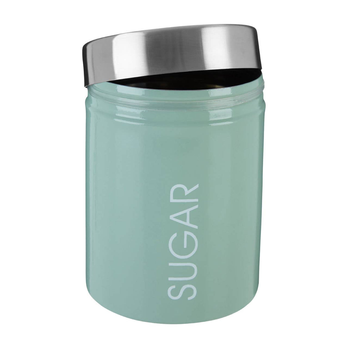 Liberty Pistachio Enamel Sugar Canister