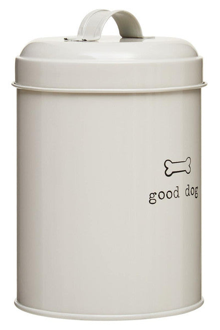 Adore Pets Grey Dog Food Storage Canister 1.2 Litre