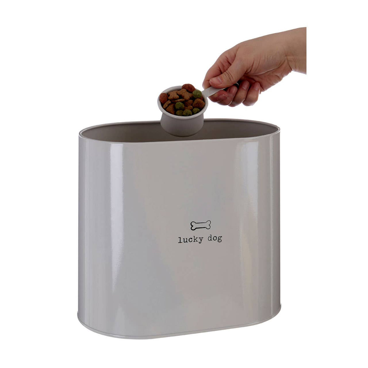 Dog Food Storage Bin With Spoon
