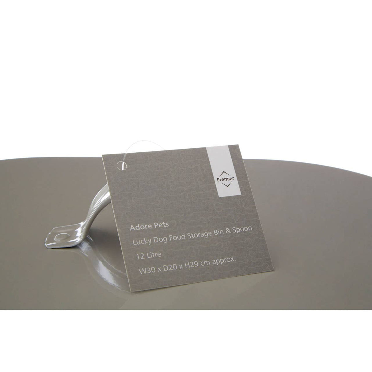 Dog Food Storage Bin With Spoon