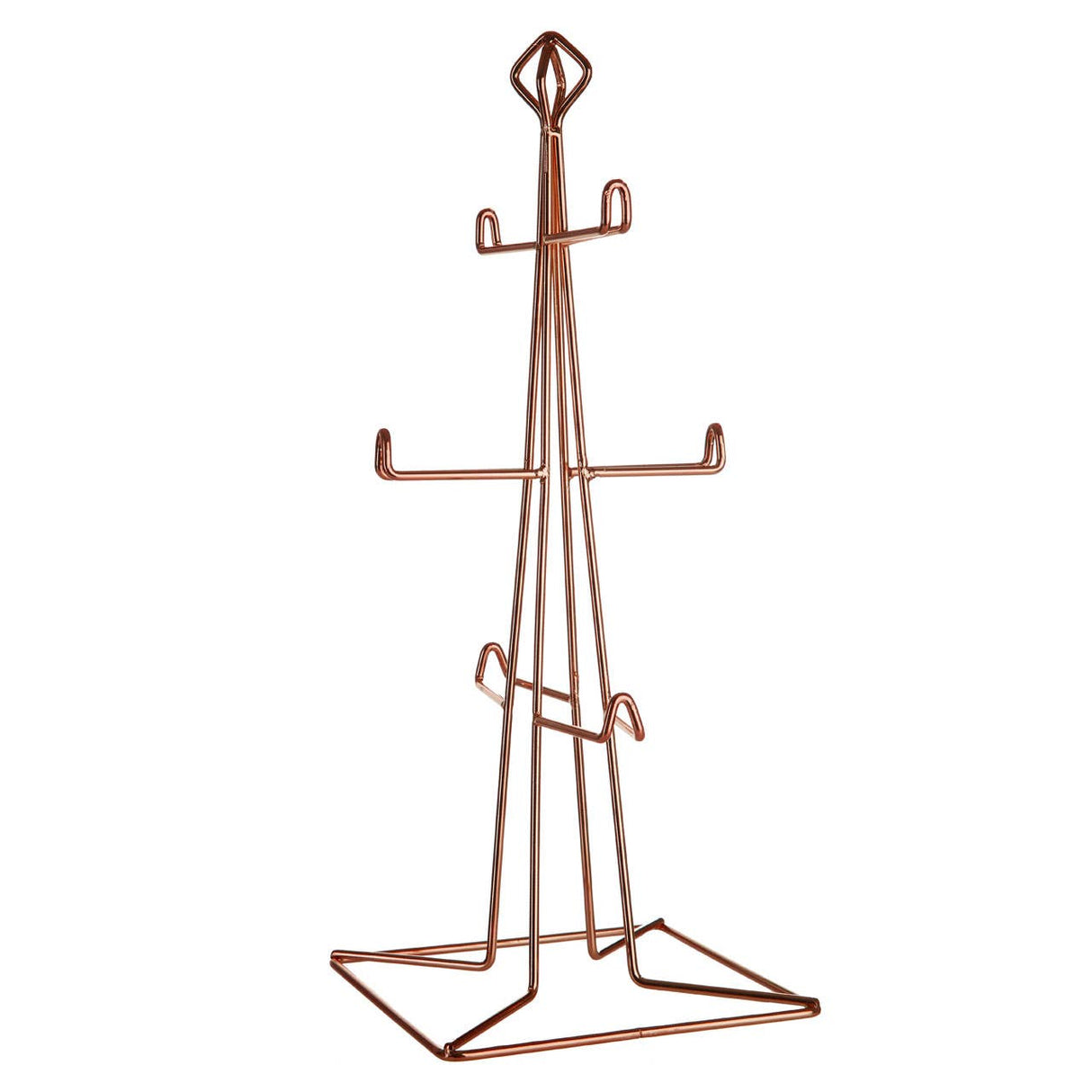 Vertex Copper Finish 6 Mug Tree