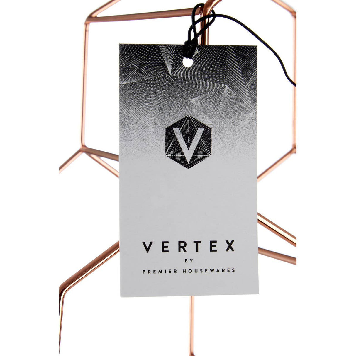 Vertex 6 Bottle Copper Finish Wine Rack