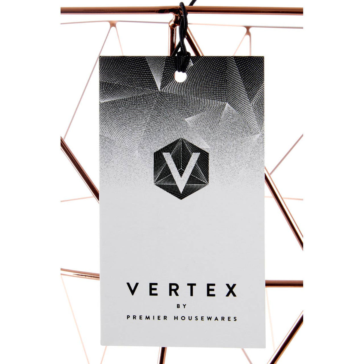 Vertex Copper Finish Storage Basket