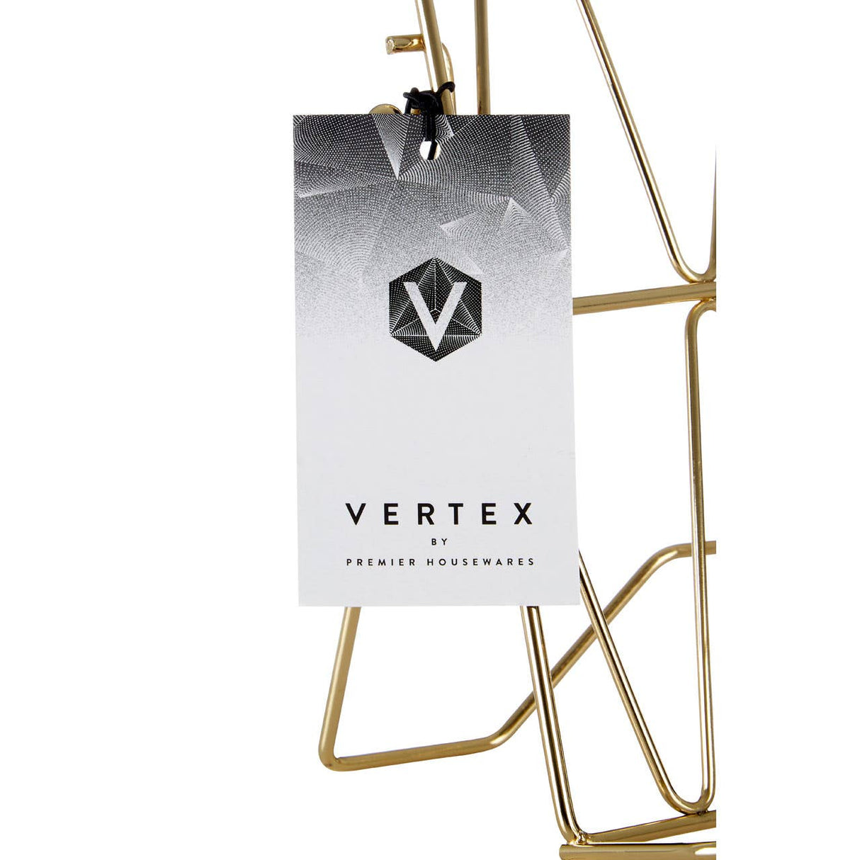 Vertex Gold Finish Cookbook Stand