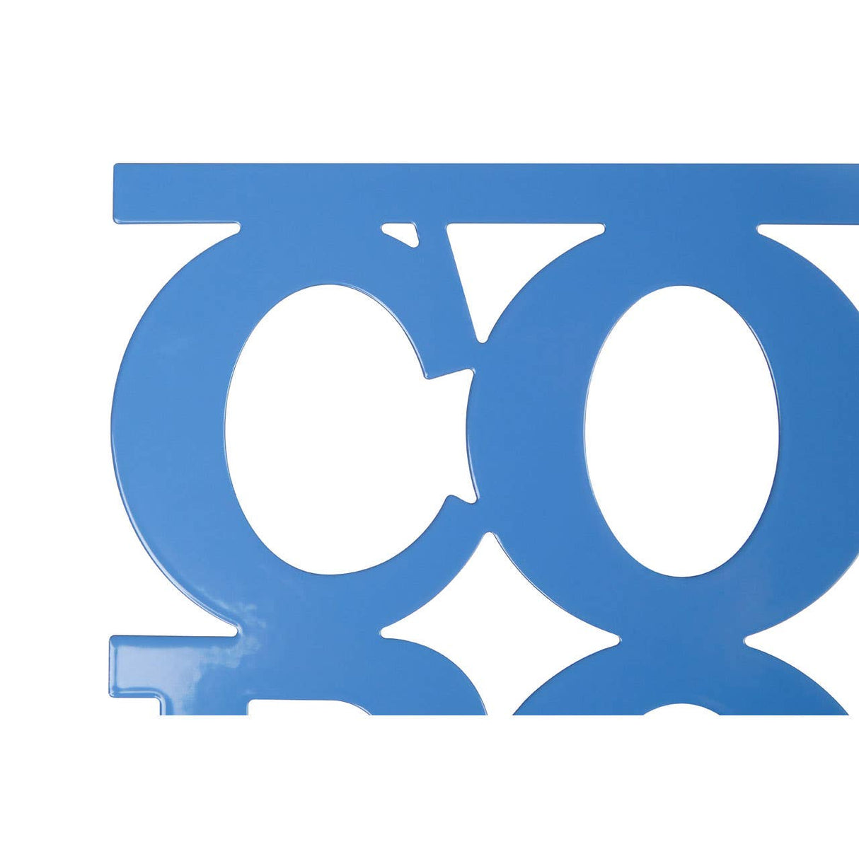 Blue Enamel Cookbook Stand