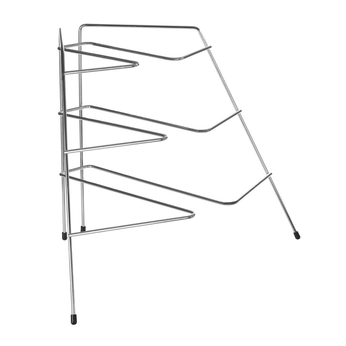 Jasper Chrome Corner Plate Rack