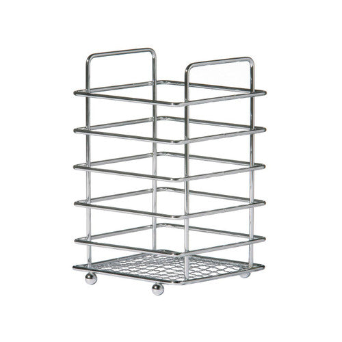 Soren Chrome Finish Cutlery Caddy