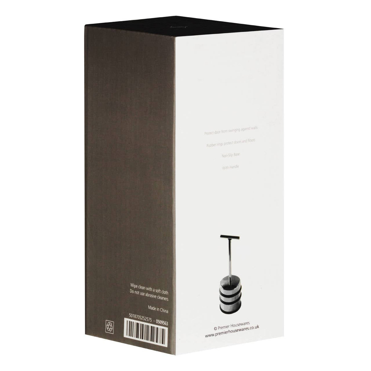 Chrome Door Stopper with Handle