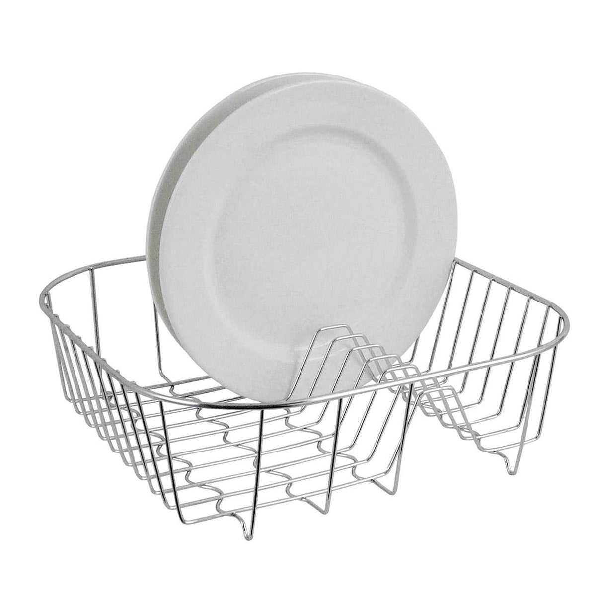 Chrome Square Dish Drainer