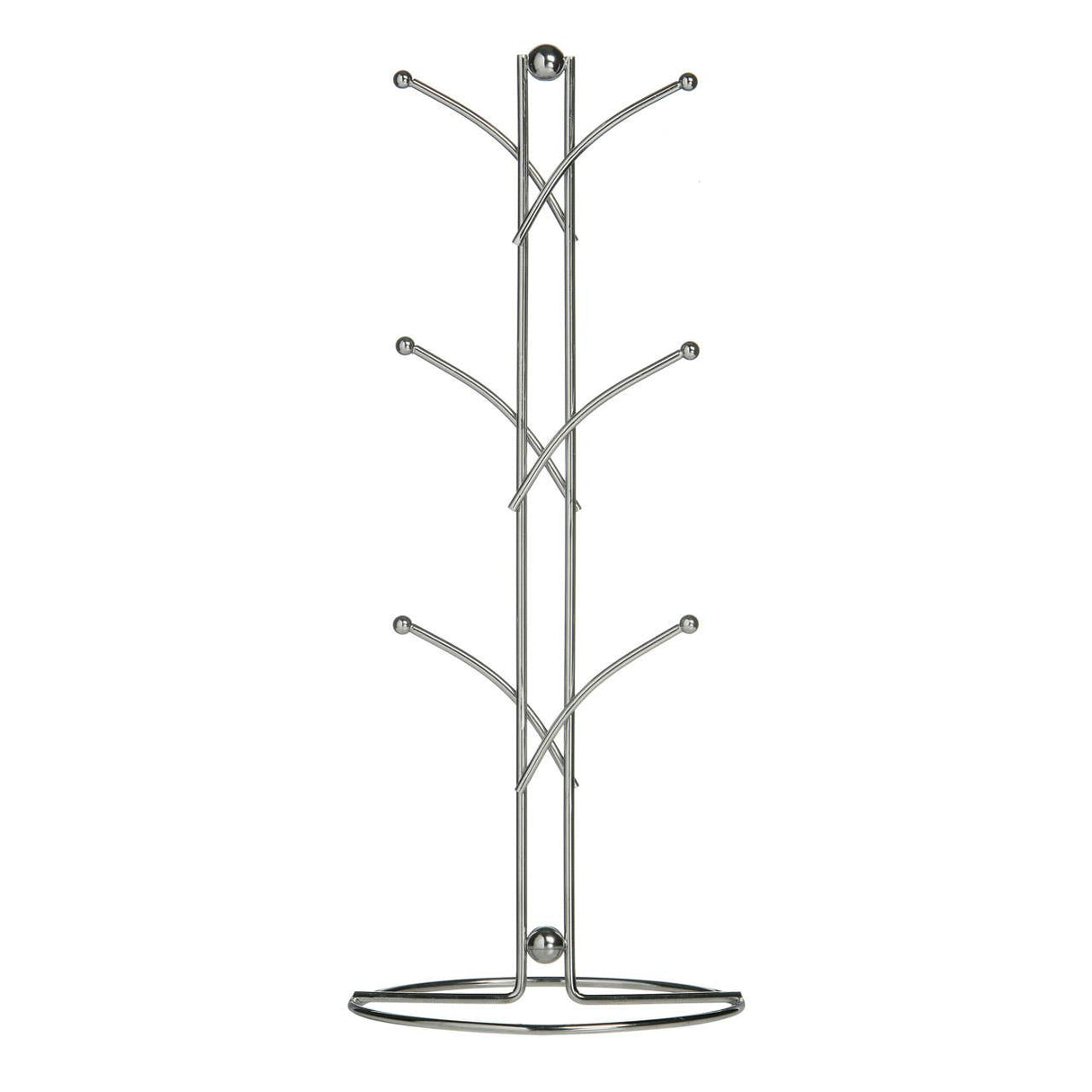 Indy 6 Cup Chrome Mug Tree