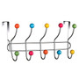 Over Door Multi Colour Plastic Balls 10 Hook Hanger